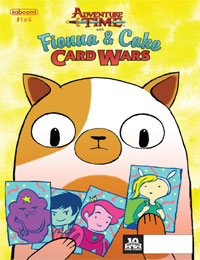 Adventure Time Fionna and Cake Card Wars